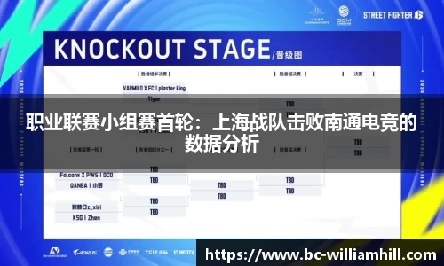 职业联赛小组赛首轮：上海战队击败南通电竞的数据分析